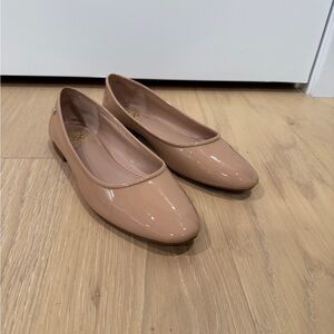 Vince Camuto Tan Ballet Flats